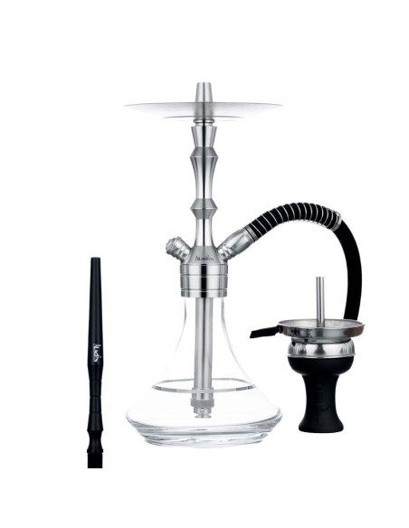 cachimba aladin mvp 360 clear with silver ring