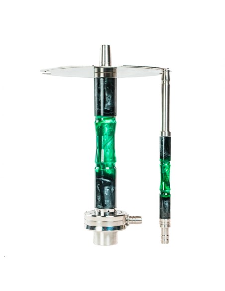 artial hookah Century green galaxy