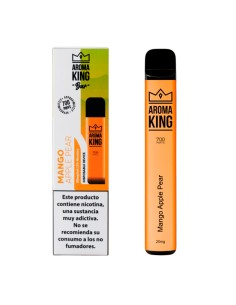pods desechables aroma king classic mango apple pear