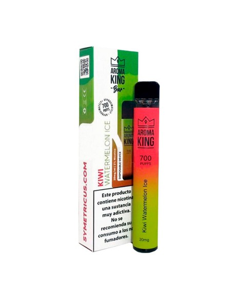 pods desechables aroma king classic kiwi watermelon