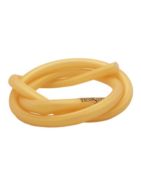 manguera silicona cold smoke dorado