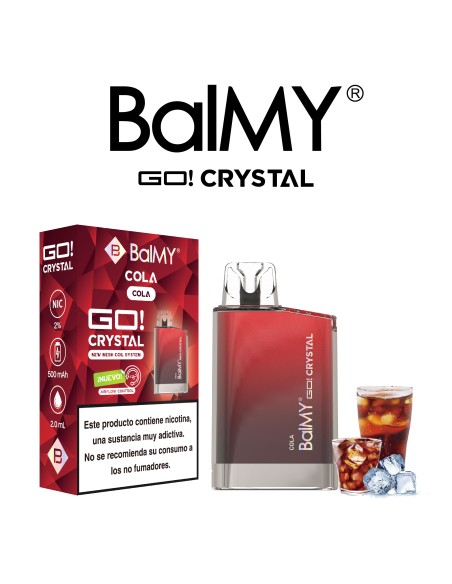 PODS DESECHABLES BALMY CRYSTAL SHISHA EDITION