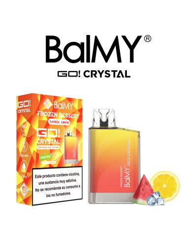 PODS DESECHABLES BALMY CRYSTAL SHISHA EDITION