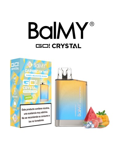 PODS DESECHABLES BALMY CRYSTAL SHISHA EDITION