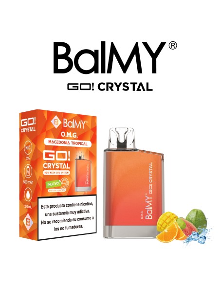 PODS DESECHABLES BALMY CRYSTAL SHISHA EDITION