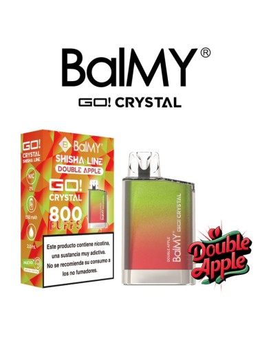 PODS DESECHABLES BALMY CRYSTAL SHISHA EDITION