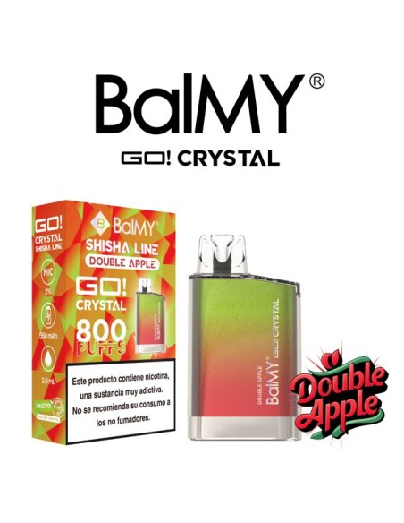 PODS DESECHABLES BALMY CRYSTAL SHISHA EDITION