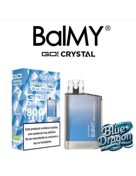 PODS DESECHABLES BALMY CRYSTAL SHISHA EDITION