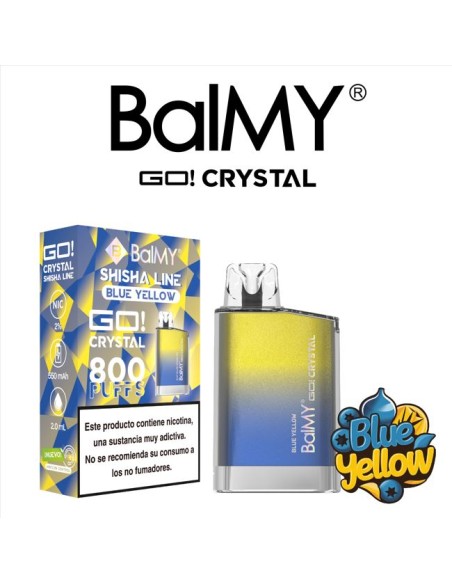 PODS DESECHABLES BALMY CRYSTAL SHISHA EDITION