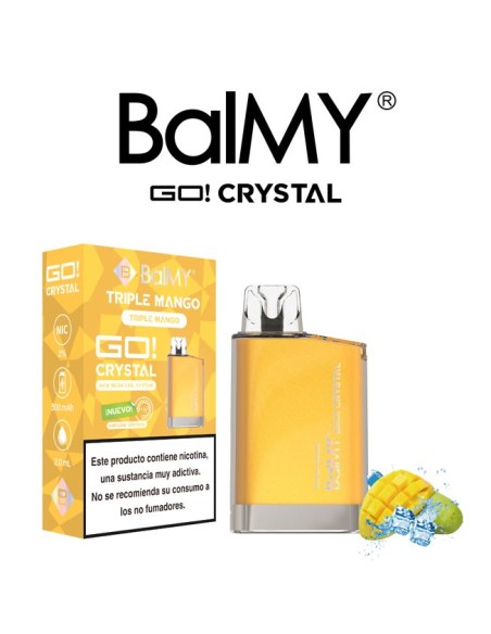 PODS DESECHABLES BALMY CRYSTAL SHISHA EDITION