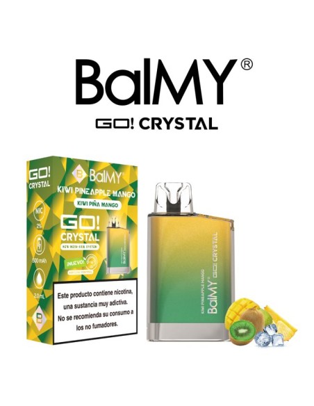 PODS DESECHABLES BALMY CRYSTAL SHISHA EDITION