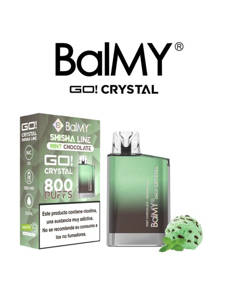 PODS DESECHABLES BALMY CRYSTAL SHISHA EDITION