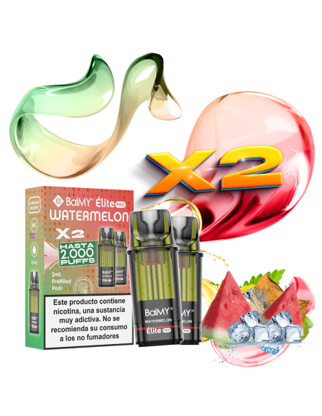 CAPSULA RELLENA BALMY ELITE PRO PACK