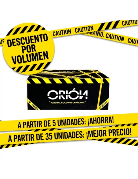 CARBÓN ORIÓN 28 MM - 20 KG