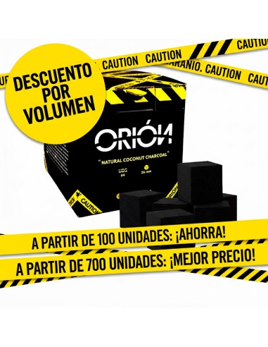 CARBÓN CACHIMBA ORIÓN 26mm- 1KG