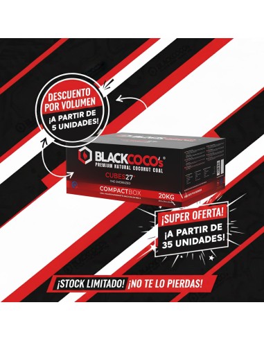 CARBON CACHIMBA BLACKCOCO 27MM 20 KG