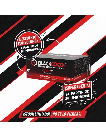 CARBON CACHIMBA BLACKCOCO 27MM 20 KG