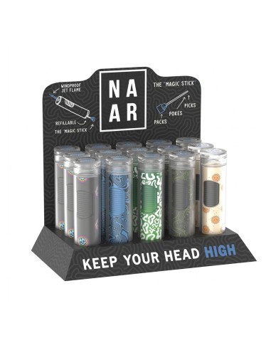 Encendedor NAAR One Jetflame - Display 15 unidades