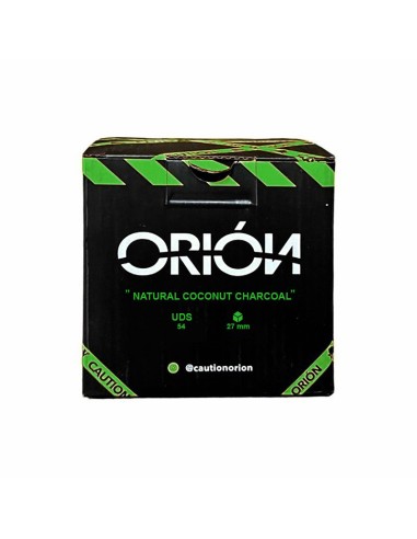 Caja de carbon natural Orion 27mm para shisha