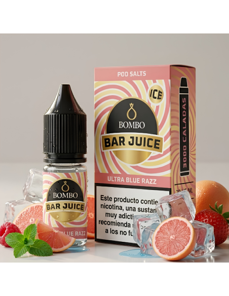 Bombo Bar Juice Pink Lemonade Ice - Sales de Nicotina 10 ml