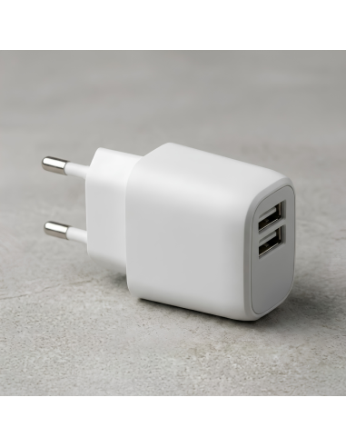 CARGADOR - 2 PUERTO USB
