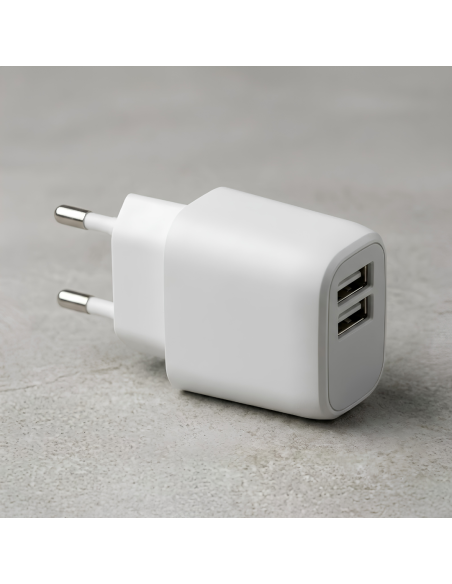CARGADOR - 2 PUERTO USB